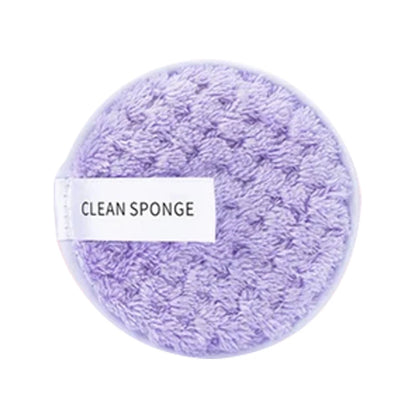 1/4pcs Makeup Remover Microfiber Cotton Pad Cosmetics Washable Makeup  Towel Cleaning Sponge Skin Care Tool Washcloth