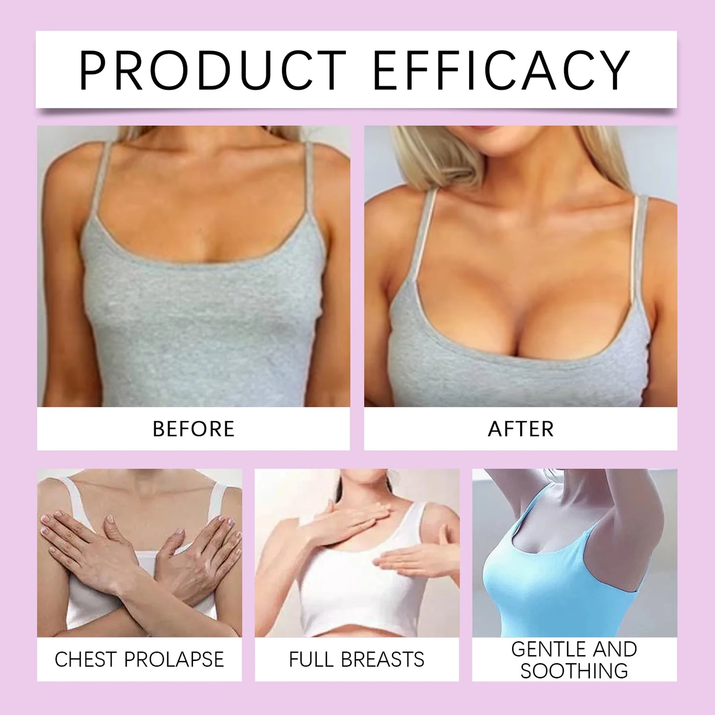 HOYGI Breast Firm Serum Nourishing Smoothing Boost Skin Elasticity Improve Skin Texture Moisturizing Lift Chest Massage Cream