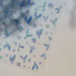 Colorful Water Bubble 5D Nail Art Stickers Goldfish Koi carp Dreamy Polarized Dreamlike Self Adhesive Delicate Manicure Decals