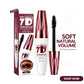 7D Volumizing Mascara Waterproof Natural Soft Smooth Lightweight Long Lasting Smudge-Proof Eye Makeup Black