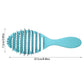 4 Colors Detangling Hair Brush Flexible Vented Curly Hairdressing Hair Brushes Salon Hairdressing Accessories