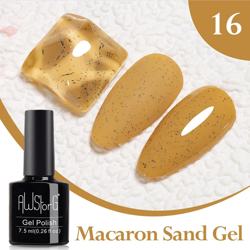 AWStorG 15ML Ace Gel 9-in-1 Nail Glue Gel Nail Polish Thickness Transparent Semi Permanent  Function UV Gel Soak Off Nail Art