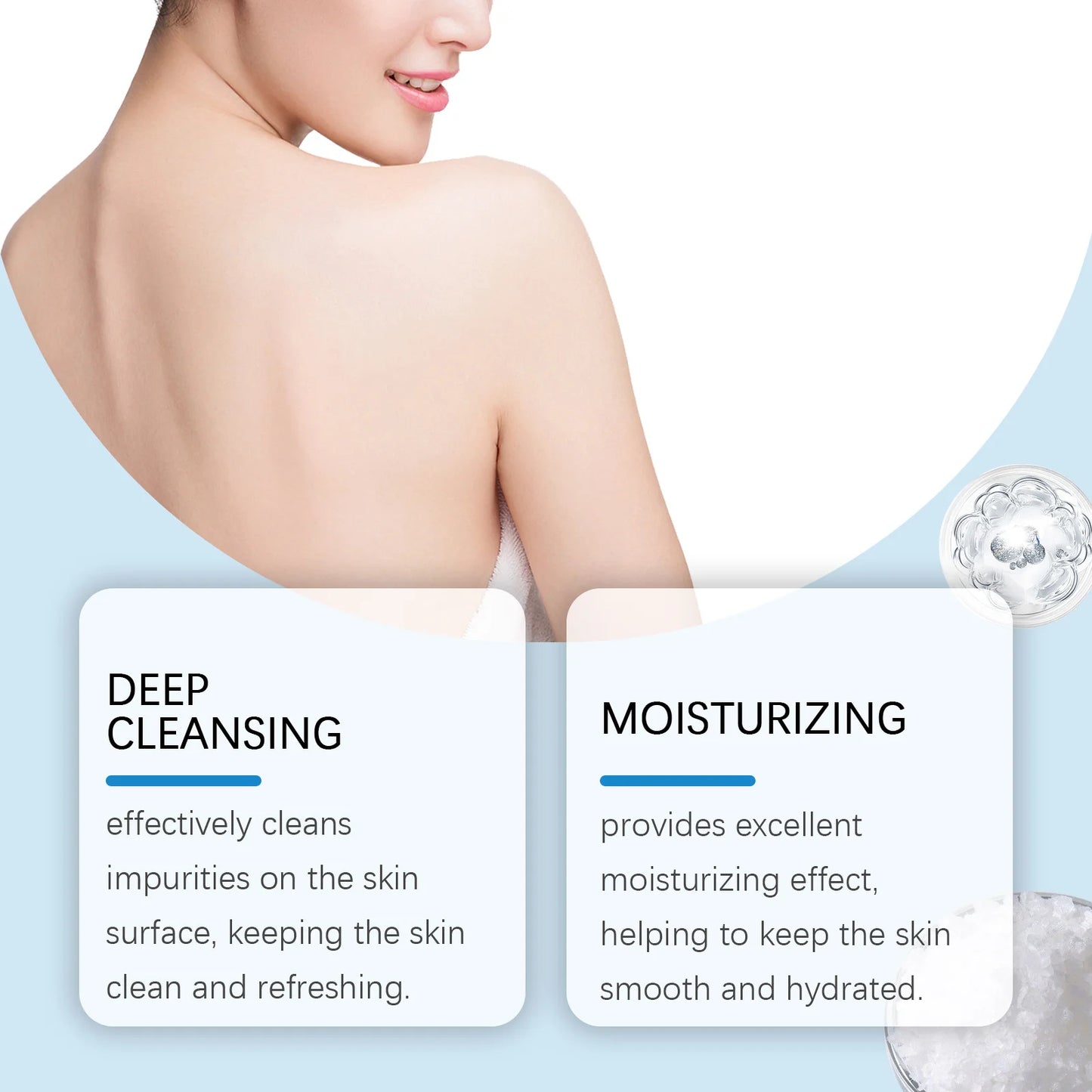 Magnesium Bath Salt Exfoliating Deep Cleansing Mood Nervous Relief Hydrating Smoothing Softening Better Sleep Relaxing Skin Care