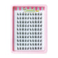 10 Rows Cat Eye Single Cluster Fake Eyelashes Natural Cosplay Makeup False Eyelashes Self-adhesive Natural Wispy Lash Extension