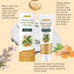 Turmeric & Clove Hand Cream, Moisturizing & Nourishing Hand Care, Hydrating Treatment for Dry Hands