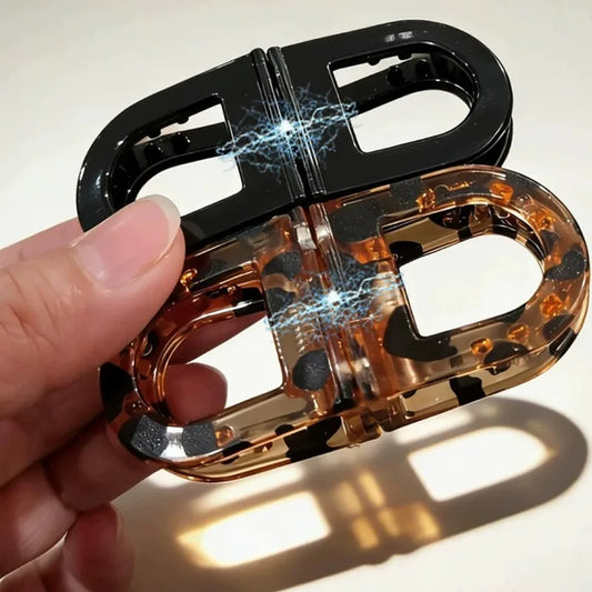 Women Strong Magnetic Hairclips Easy Wear Solid Color Hair Barrettes Fashion Sweet Hair Decorations Gift Female Hair Decor Parts