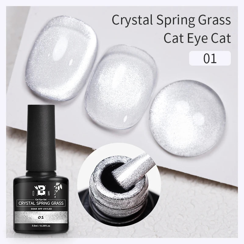 AWStorG 7.5ml Starlit Cat Magnetic Gel Nail Polish Must need Black Gel-Polaris Light Soak Off UV Gel Varnis Semi Permanent DIY