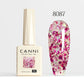 CANNI Gel Nail Polish Glitter Diamond Sparkle Color Collection Gorgeous Color HEMA FREE Soak Off UV LED Semi Permanent AurorGel