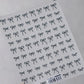 Embossed Colorful Bows Nail Art Stickers Sweet Laser Gold Silver Bowkonts Self Adhesive Nail Art Stickers Decoration Decals DIY