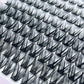 1 Box/120 Clusters Mink Eyelashes 8-14mm Individual Lashes Natural Look D Curl Fluffy Cluster Lashes DIY Eyelash Extension Tools