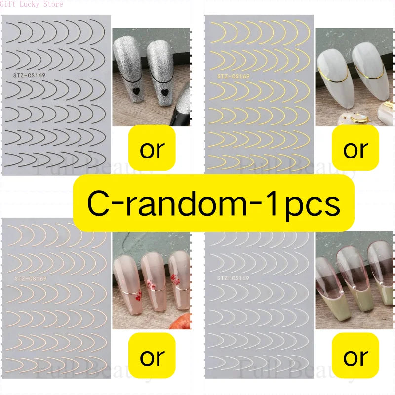 1piece 5D glass fragment nail sticker high quality stained glass window grille design glitter art decoration design nail sticker