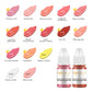 Borala 26 Colors Permanent Makeup Pigment Lip Tattoo Inks Vegan Eyebrows Microblading Pigments 3ml Body Art Ink for PMU Artists