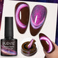 PUENTE 7.5ML Golden Gems Cat Magnetic Gel Nail Polish Pink Brown Blue Colors Golden Glitter Cat Eye Soak Off UV Nail Art Varnish