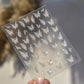 1 piece 5D color crystal star nail stickers high quality love shiny silver hollow smear rainbow flower jelly design nail sticker