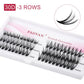 Fadvan Individual Cluster Lashes Faux Mink Premade Volume Fan Eyelash Extension Heat Bonded Cluster Lash Self-grafting Supplies