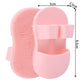 Mini Finger Face Wash Brush Soft Silicone Deeply Clean Pores Remove Dead Skin Cells Makeup Brushes Baby Shampoo Baby Bath Brush