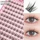 Noglue Eyelashes Natural False Eyelashes DIY Lashe Clusters Glue Strands Eye Lashes  Adhesive Eyelash Artificial Eyelashes