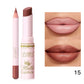 USHAS 2 In 1 Lipstick&Lip Liner Set, 18 Color Matte Nude Color Lipstick, Moisturizing and Long-Lasting, Perfect Lip Cosmetic