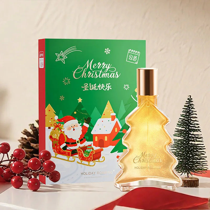 Christmas Holiday Perfume Christmas Tree Pineapple Gingerbread Long-lasting Fragrance Floral Fruity Gift Set Pheromone Perfume