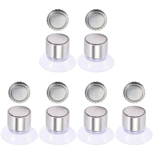 2 Sets Magnetic Soap Holder Dishes Soap Holder With Drainage Dishes Wall Mountsoap Dish Storage Rack For Bathroom Shower Dishes