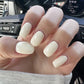 1pc 15ml Pale Yellow Gel Nail Polish Starter Pure Soak Off No Wipe Nail Gel Polish Suitable For All Seasons
