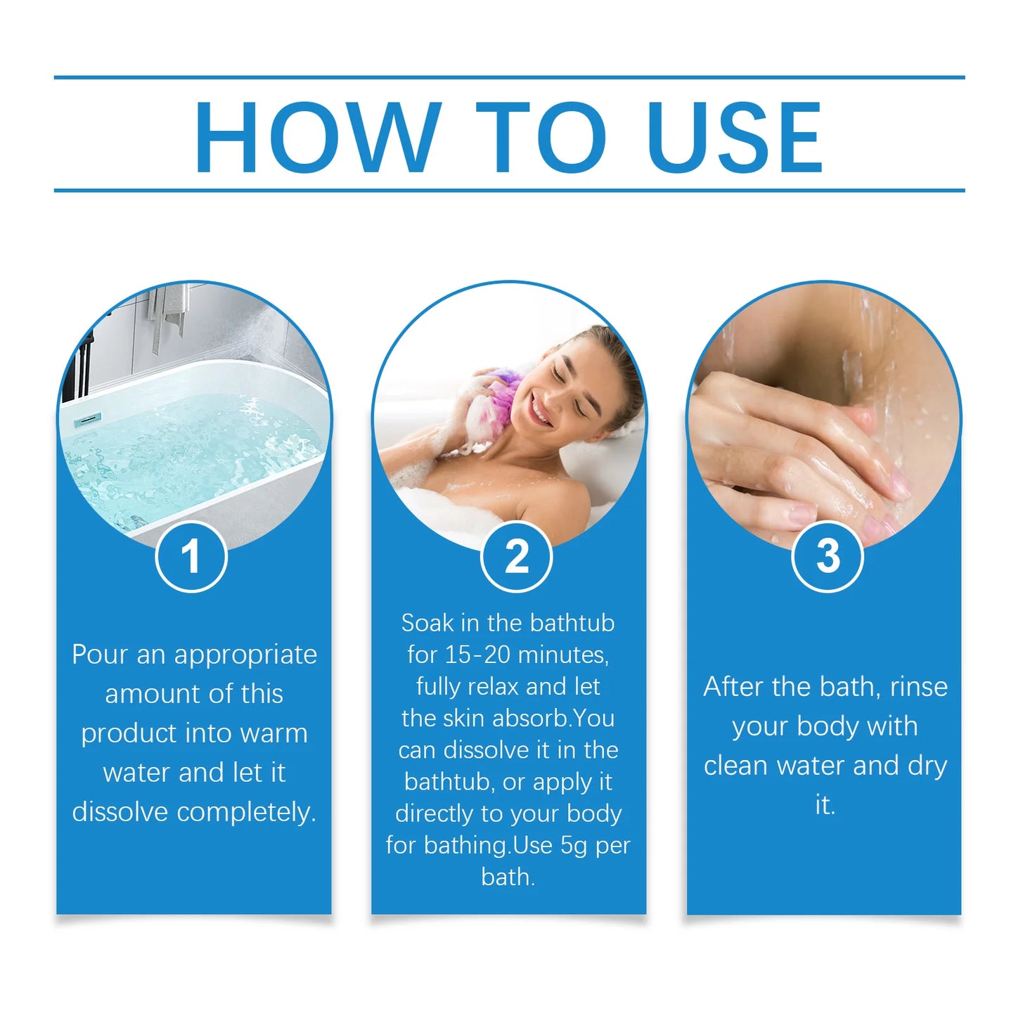 Magnesium Bath Salt Exfoliating Deep Cleansing Mood Nervous Relief Hydrating Smoothing Softening Better Sleep Relaxing Skin Care