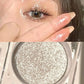 Monochrome White Shiny Highlighter Palette Gorgeous Glitter High Gloss Long Lasting Pearlescent Shimmer Brighten Bronzers Makeup