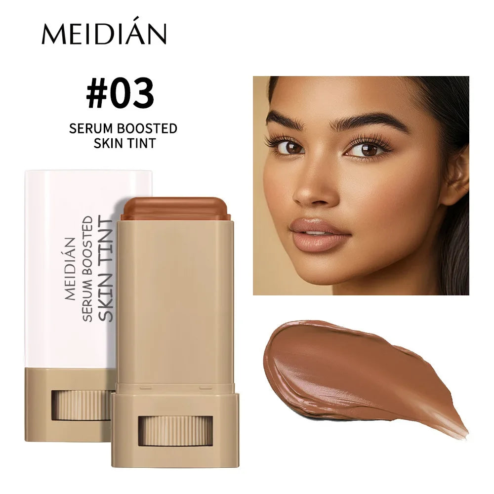 TVLV eraser foundation make-up stick 20g, with brush to brighten skin liquid foundation, long-lasting makeup concealer