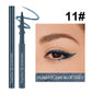 12 Color Matte Glitter Gel Eyeliner Pencil Waterproof Smudge-Proof Smooth Matte White Eyeliner Pen Long-Lasting Eye Liner Makeup
