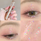 Halloween Glitter Eyeshadow Liquid - Glossy glitter long-lasting singlecolor tiny sparkling shimmer eyeshadow for festive makeup