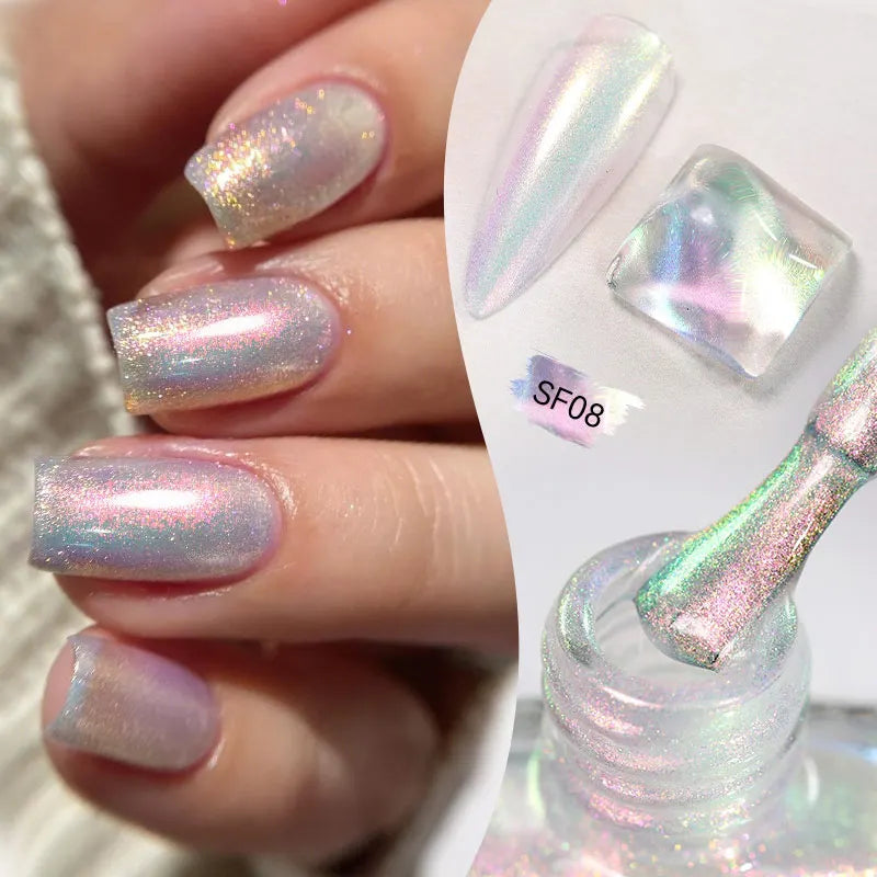 LILYCUTE 7ml  Nail Base Top Polish Clear Shine Nail Care Long Lasting  Strengthener Hardener Nail Art Varnish Supplies