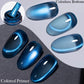 PUENTE 7.5ML Vibrant Blue Cat Eye Gel Nail Polish High Glossy Long-Lasting Soak Off UV Semi-Permanent Nail Art Varnish Manicure