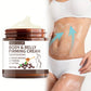 Abdominal Control Firming Cream - 60g, Plant Extract Deep Moisturizing and Moisturizing, Alcohol-Free, Suitable for All Skin Types, No Spices, Enhances Skin Elasticity