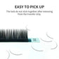 NATUHANA Personal False Eyelashes, Natural PBT Eyelash Extension, Synthetic Eyelashes, Cosmetic Supplies, B, C,D, Curl Eyelashes