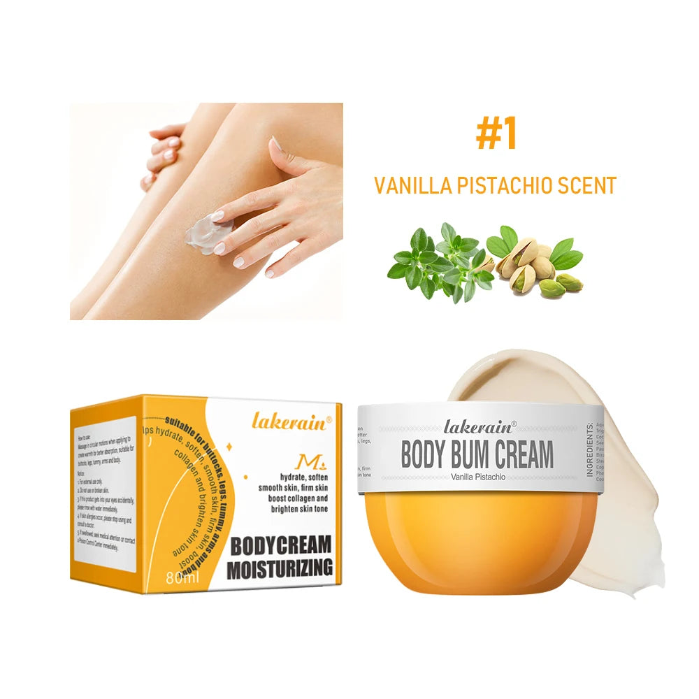 80ml Brazilian Body Care Lotion Buttock Cream Nourishes Skin Care Long Lasting Moisturizing Beauty Firm Skin Brightens Cream Hot