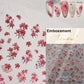 1piece 5Dcute tulip flower nail stickers high quality self-adhesive embossed nail art decals for girls summer decoration sticker