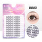 REDSIREN 10Rows Under Eyelash Large Capacity Cluster Lashes Korean Makeup Natural Look Bottom Lashes