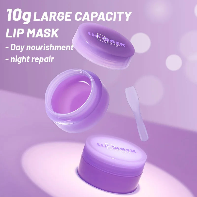 Pudaier Lip Mask Dead Skin Exfoliating Cream Lightens lip lines, moisturizes lipstick, and moisturizes