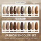 XEIJAYI 20PCS 15ml High-Shine Gel Nail Polish Set in Multiple Colors Soak Off UV/LED, Formaldehyde & Alcohol Free, Perfect