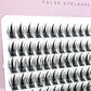 160 Bunches Mink Eyelashes 3D Natural Wispy Russian Volume Individual Eyelash DIY Eyelash Extension Makeup Tool Lashes Wholesale