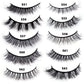LEHUAMAO Maquiagem Short Natural Soft Mink Lashes Volume Fluffy Wispy Lashes 12mm-15mm False Eyelashes Eyelash Extensio Makeup