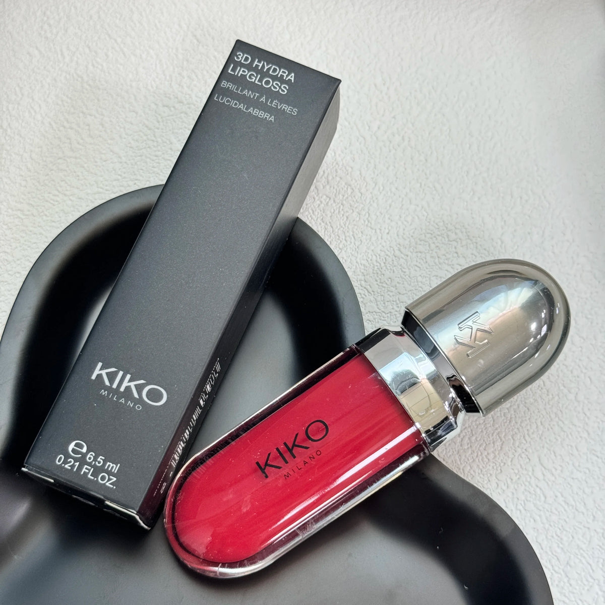 KIKO 3D Liquid Lip Gloss Mirror Colour Pearlescent Shimmer Moisturizing Waterproof Plump Glossy Lasting Not Fading Lipstick