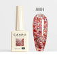 CANNI Gel Nail Polish Glitter Diamond Sparkle Color Collection Gorgeous Color HEMA FREE Soak Off UV LED Semi Permanent AurorGel