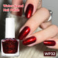 LILYCUTE 7ml Dark Red Nail Polish Water-based Colorful Glitter Sequins Air Dry No Need Cure Nail Art Supplies Gorgeous Color