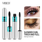 New 4D Silk Fiber Lash Mascara Waterproof VIBELY 3d Mascara For Eyelash Extension Black Thick Lengthening Eye Lashes Cosmetics