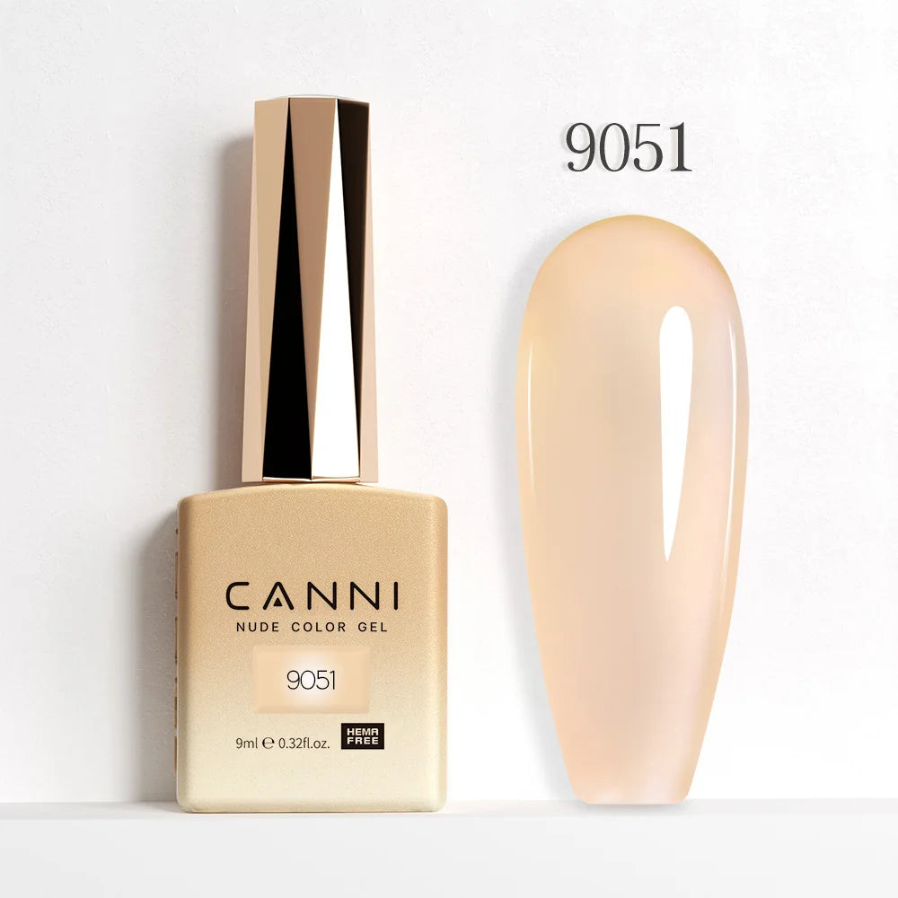 CANNI Gel Nail Polish Glitter Diamond Sparkle Color Collection Gorgeous Color HEMA FREE Soak Off UV LED Semi Permanent AurorGel