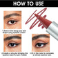 Coffee Brown Velvet Eyeliner Stick Matte Waterproof Long Lasting Eyeshadow Eyeliner Gel Pen Smooth Quick Drying Eyeliner Cream