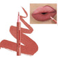 Matte Lip Liner Pencil Waterproof Smooth Application Smudge-Proof Moisturising Highly Pigmented 6 Colors Lip Contouring Makeup
