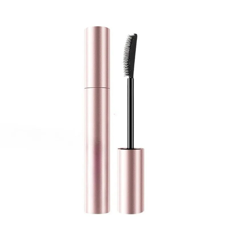Silk Fiber Matte Mascara Makeup Ultra-Fine Brush Lengthens Eyelashes Waterproof Fast Dry Brown Black Curling Mascara Comestic