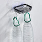 Quality Wall Mounted Soap Dish Self-adhesive Drill Free Metal Soap Holder Hollow Type Aluminum Soap Storage Rack Bathroom